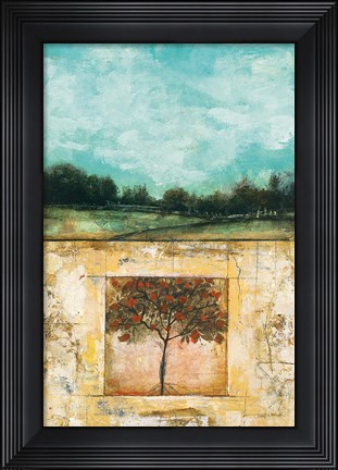Framed Here I Crop Print