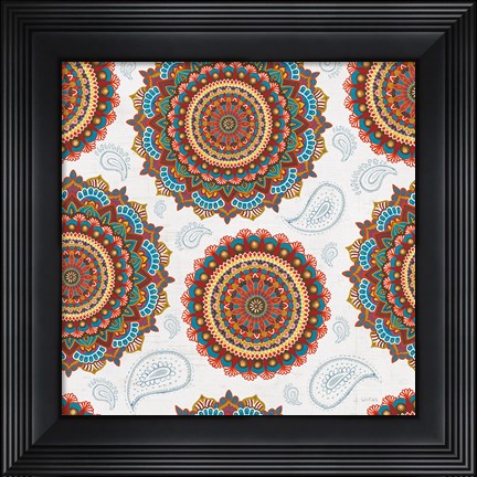 Framed Mandala Dream Pattern IB Print