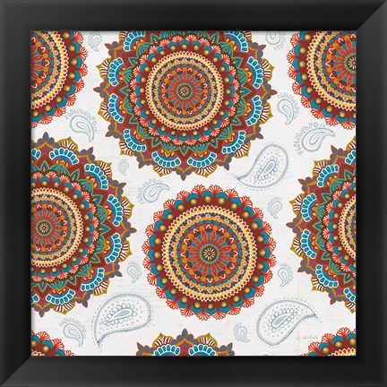 Framed Mandala Dream Pattern IB Print