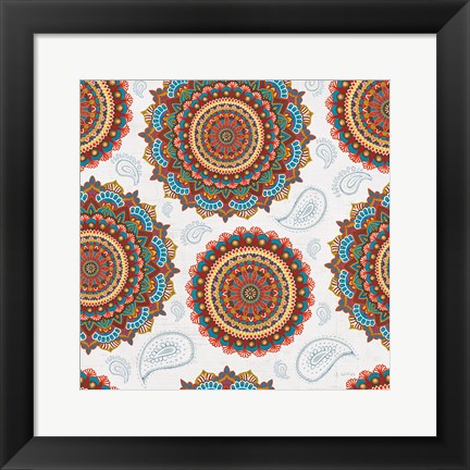 Framed Mandala Dream Pattern IB Print