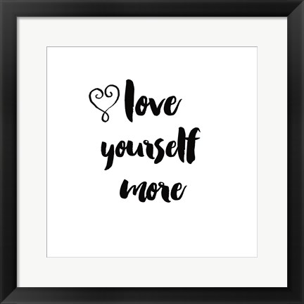 Framed Self Reflection I Print