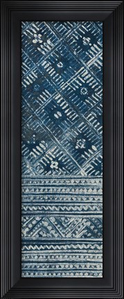 Framed Indochina Batik II Print