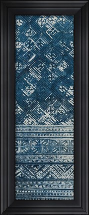 Framed Indochina Batik I Print
