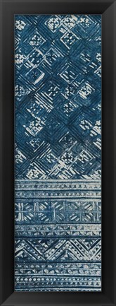 Framed Indochina Batik I Print