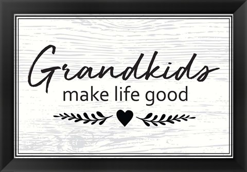 Framed Grandkids Print
