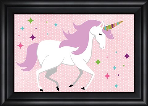 Framed Unicorn Print