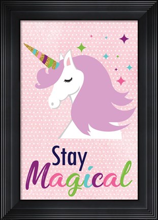 Framed Stay Magical Print