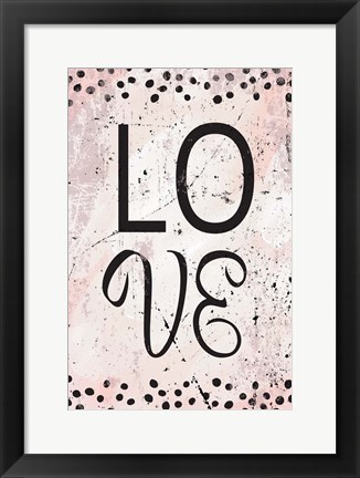 Framed Love Print