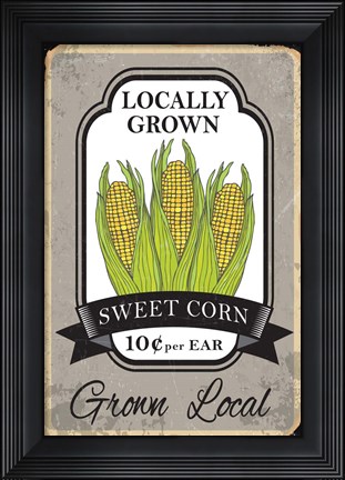 Framed Sweet Corn Print
