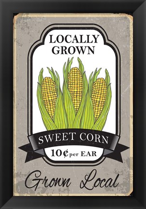 Framed Sweet Corn Print