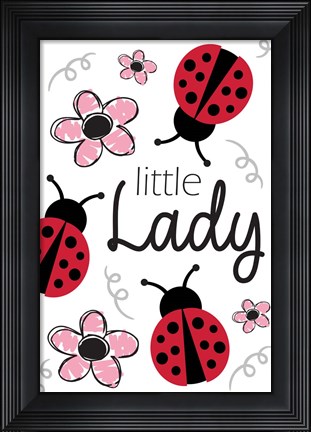 Framed Little Lady Print