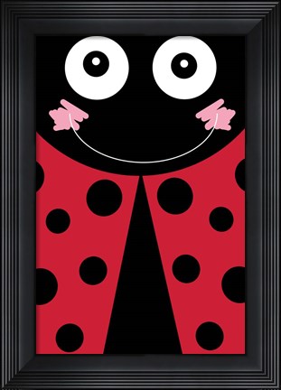 Framed Lady Bug Print