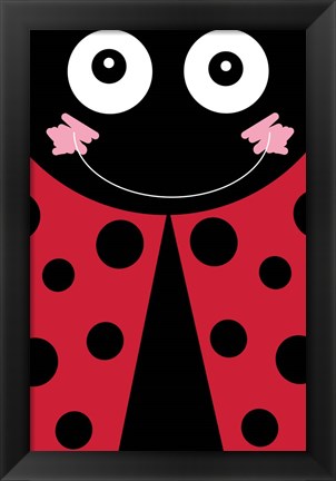 Framed Lady Bug Print