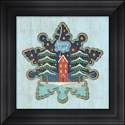 Framed Starry Night Print