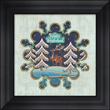Framed Winter Wonderland Print