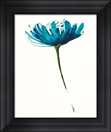 Framed Hello Flower Print