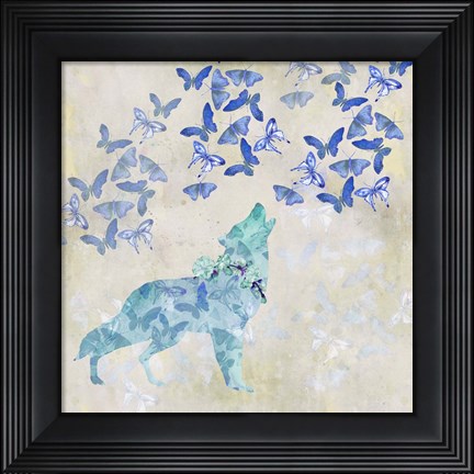 Framed Wolf Print