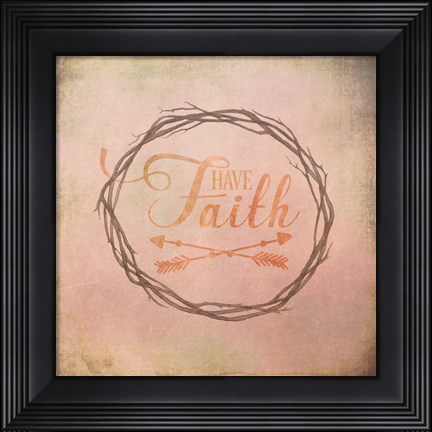 Framed Faith Print