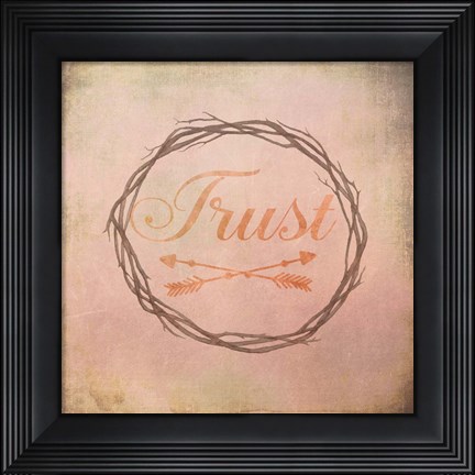 Framed Trust Print
