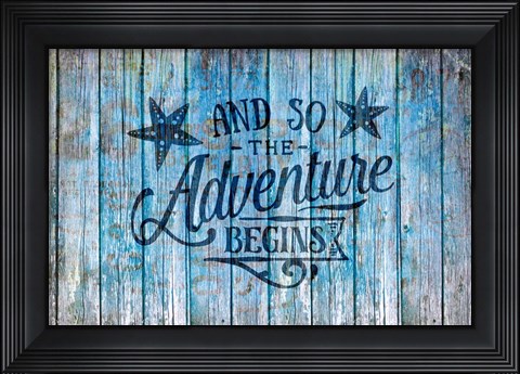 Framed Adventure Print