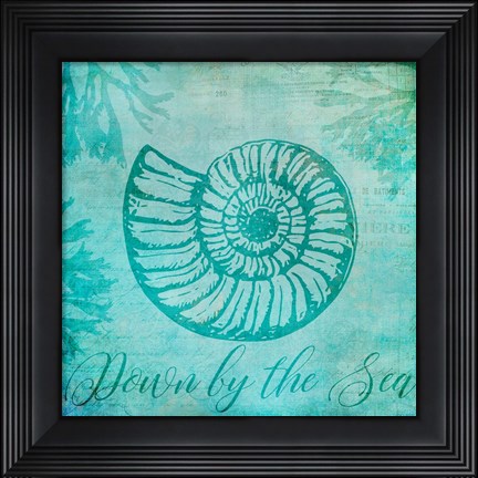 Framed Nautical I Print
