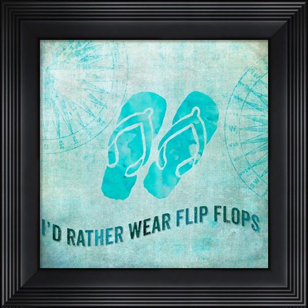 Framed Nautical IV Print