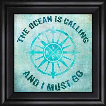 Framed Nautical VI Print