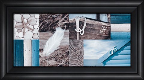 Framed Seaside II Print