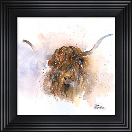 Framed Highland Cow Print