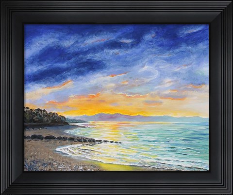 Framed Sun Down Print