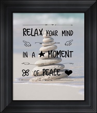 Framed Relax Print
