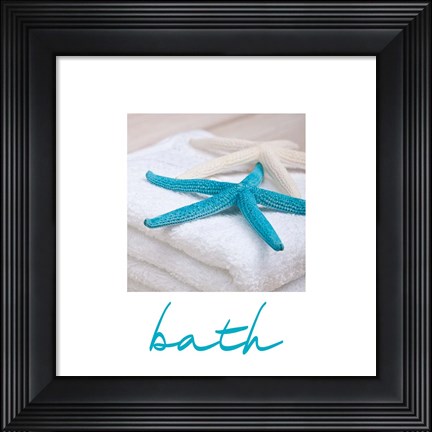 Framed Wellness Bath Print