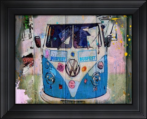 Framed Busfest Print