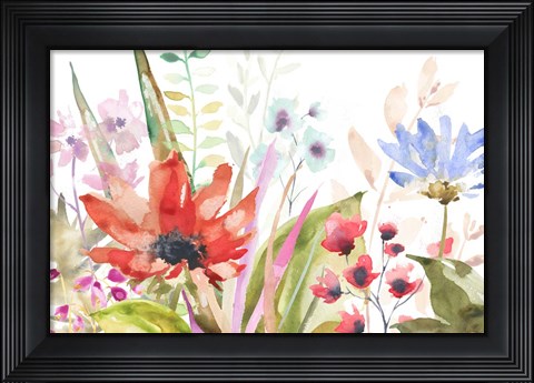 Framed Floral II Print