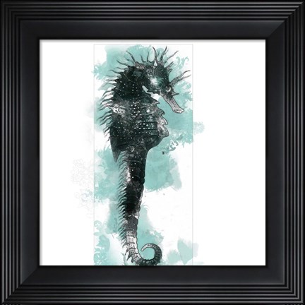 Framed Aquatic IV Print