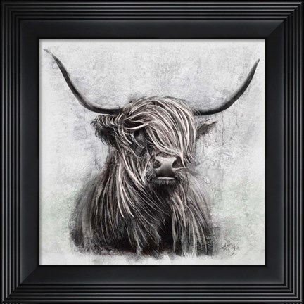 Framed Highlander Print