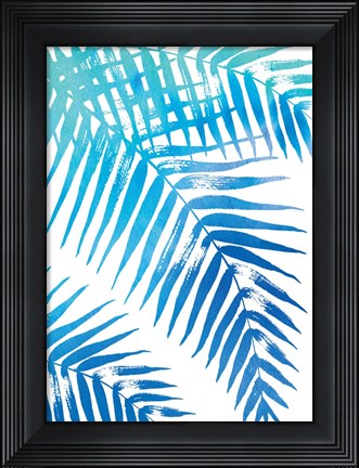 Framed Blue Print