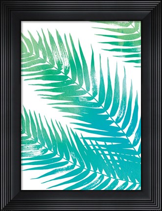 Framed Green Print