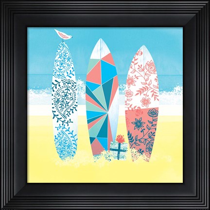 Framed Surf's Up Print