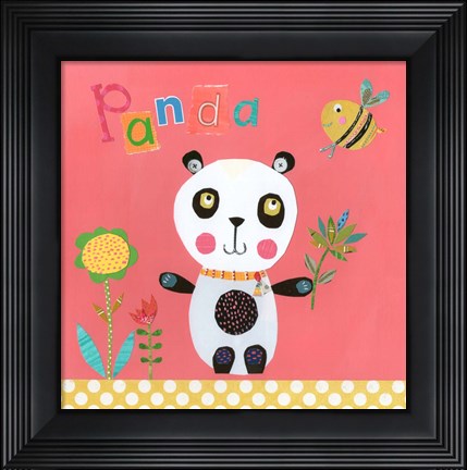 Framed Panda Print