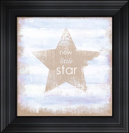 Framed Star Print