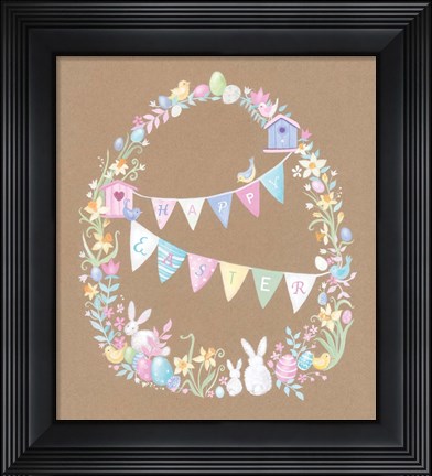 Framed Happy Easter Print