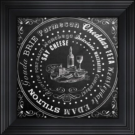 Framed Say Cheese Print