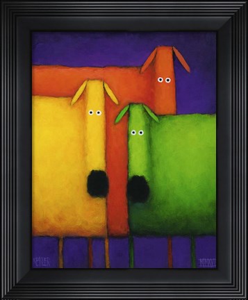 Framed Celebrating Diversity II Print