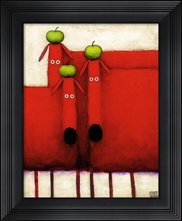 Framed Tres Amigos Art Print