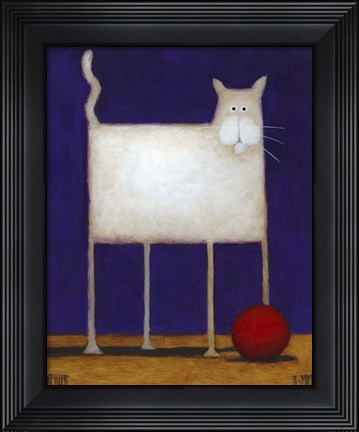 Framed Trouble Print