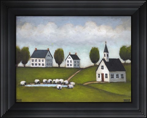 Framed Living Water Print