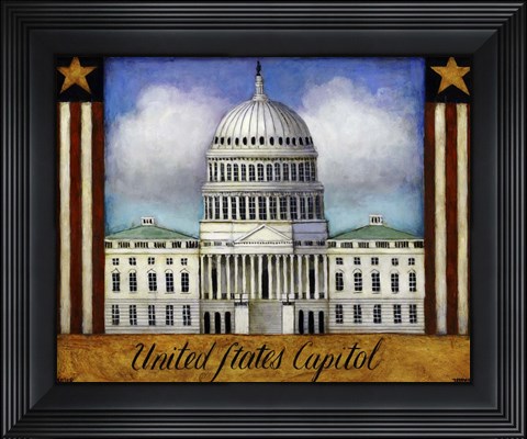 Framed Capitol Print