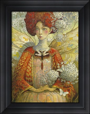 Framed Distracted Fairy Print