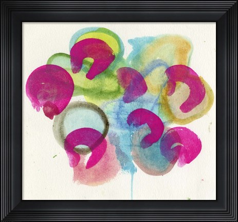 Framed Fiesta no 1 Print